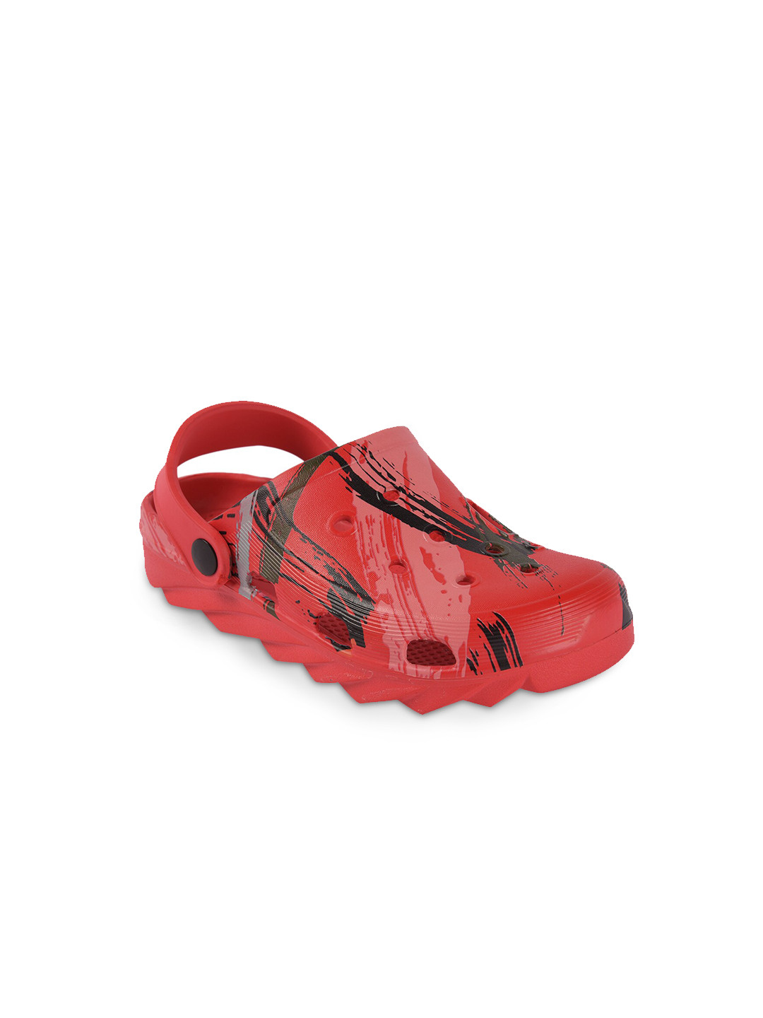 

Yellow Bee Boys Red & Black Clogs Sandals