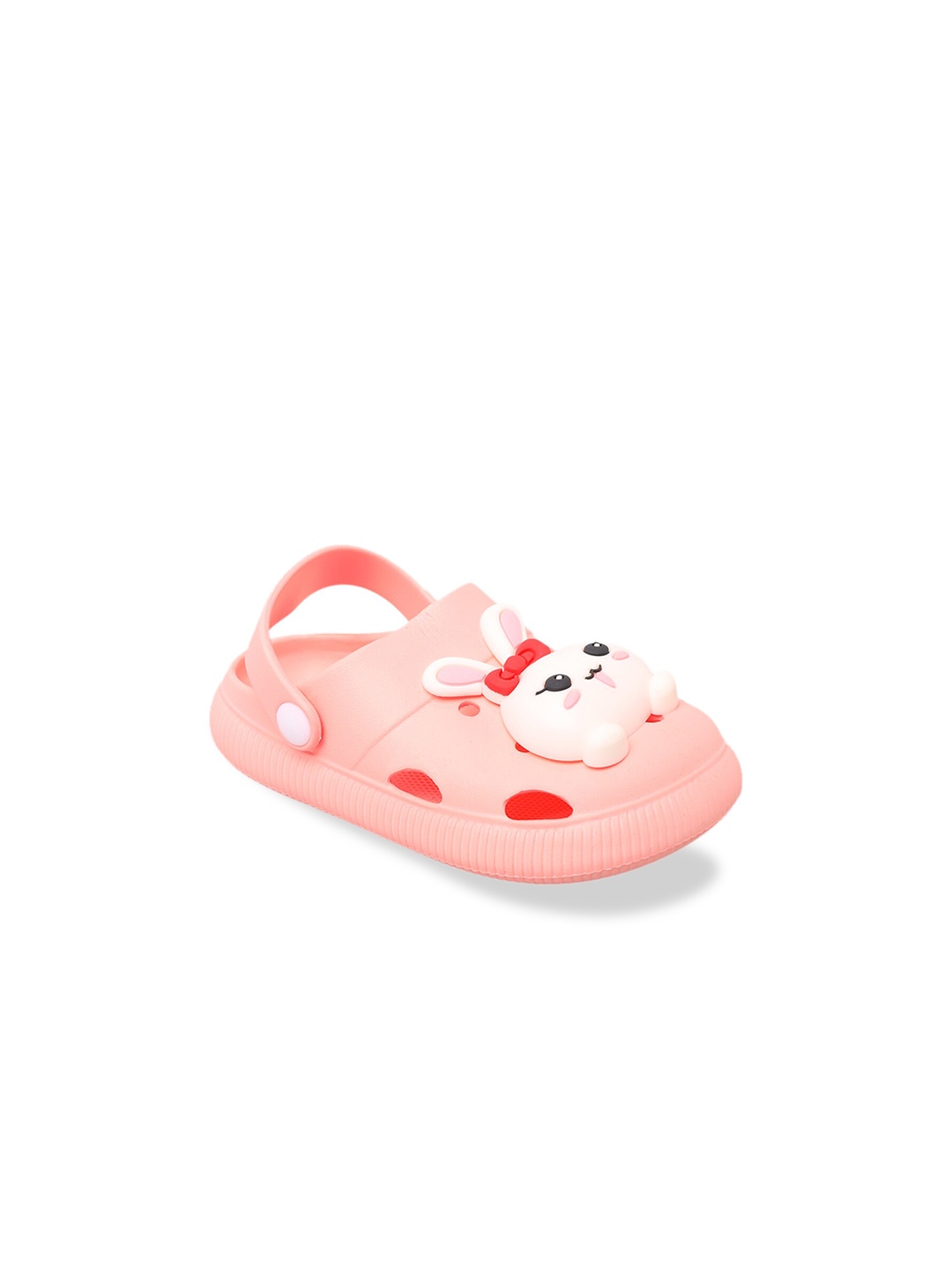 

Yellow Bee Girls Pink Adorable Bunny Clogs