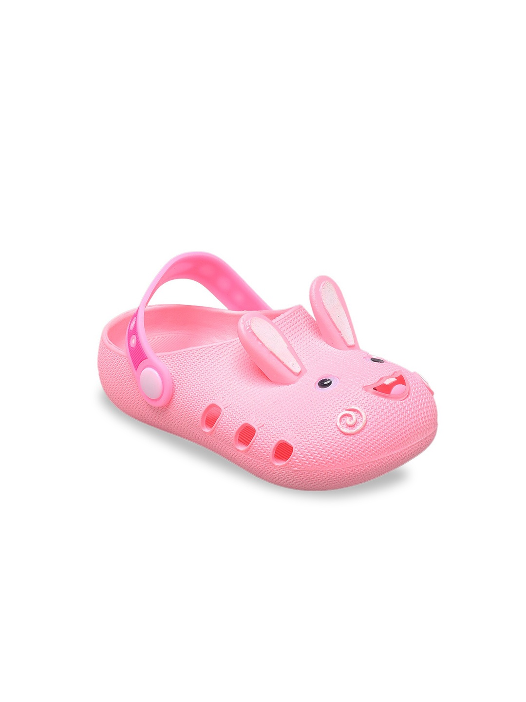 

Yellow Bee Girls Pink Bee Rabbit Pattern Clogs