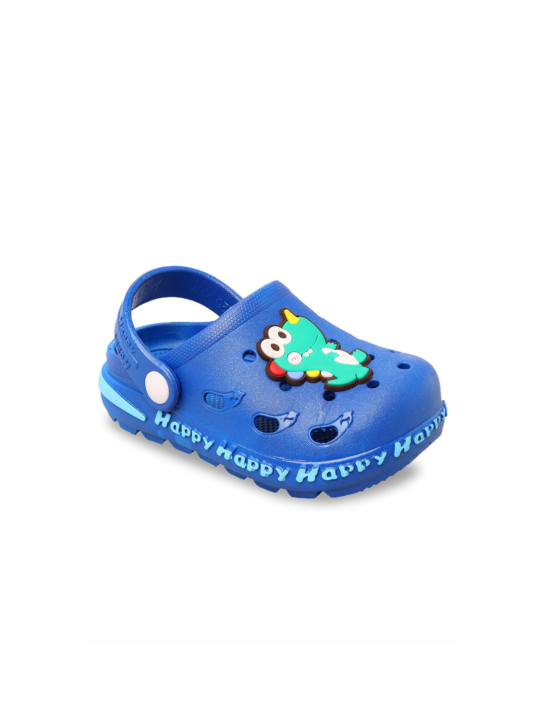 

Yellow Bee Boys Blue Clogs Sandals