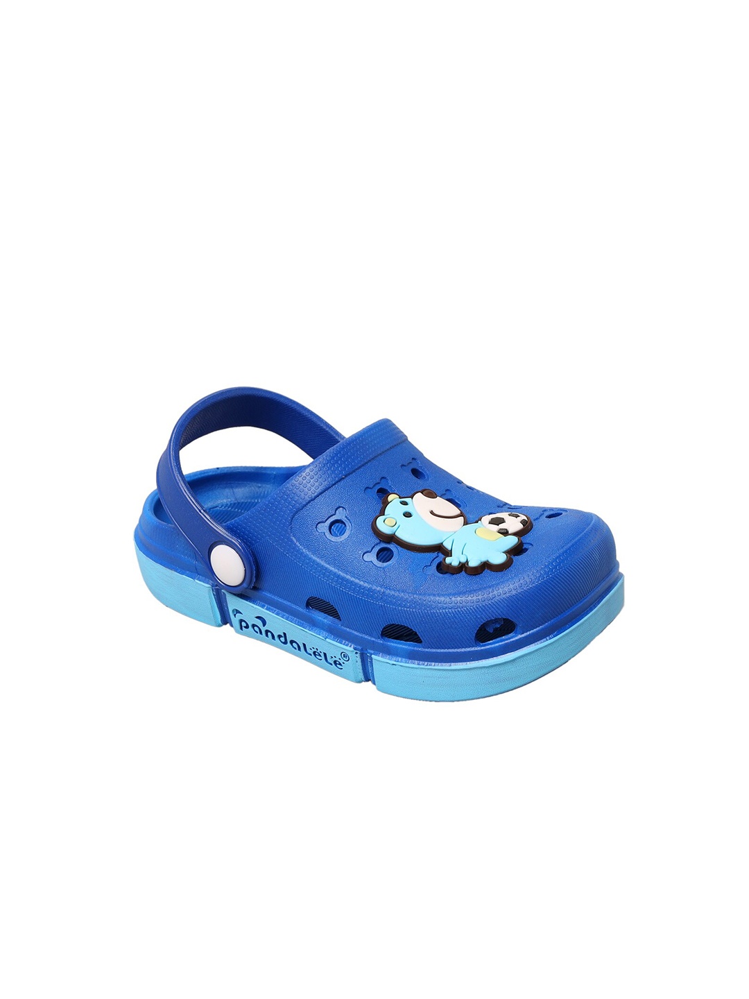 

Yellow Bee Boys Blue & Black Clogs Sandals