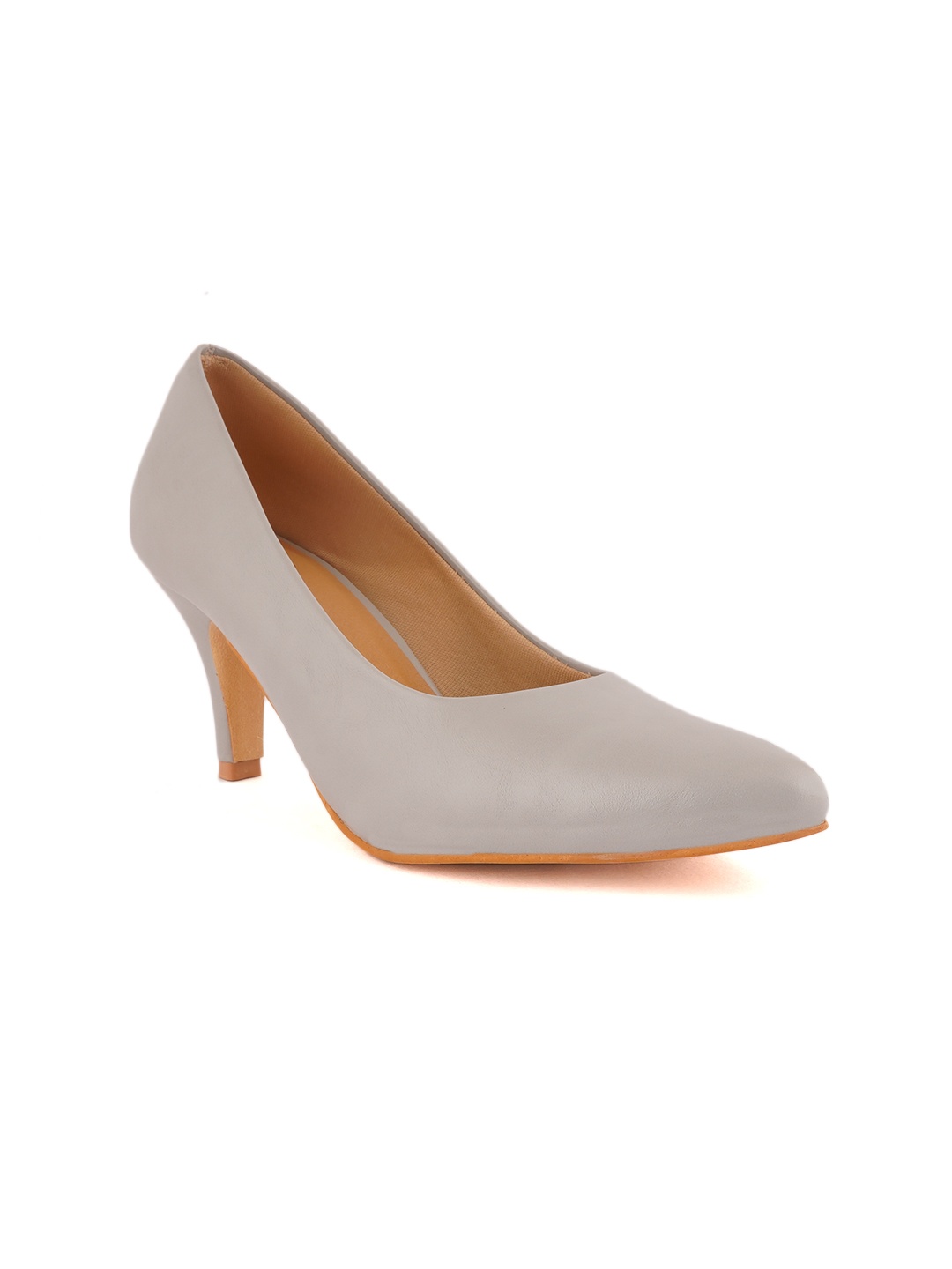 

SCENTRA Women Grey Kitten Pumps