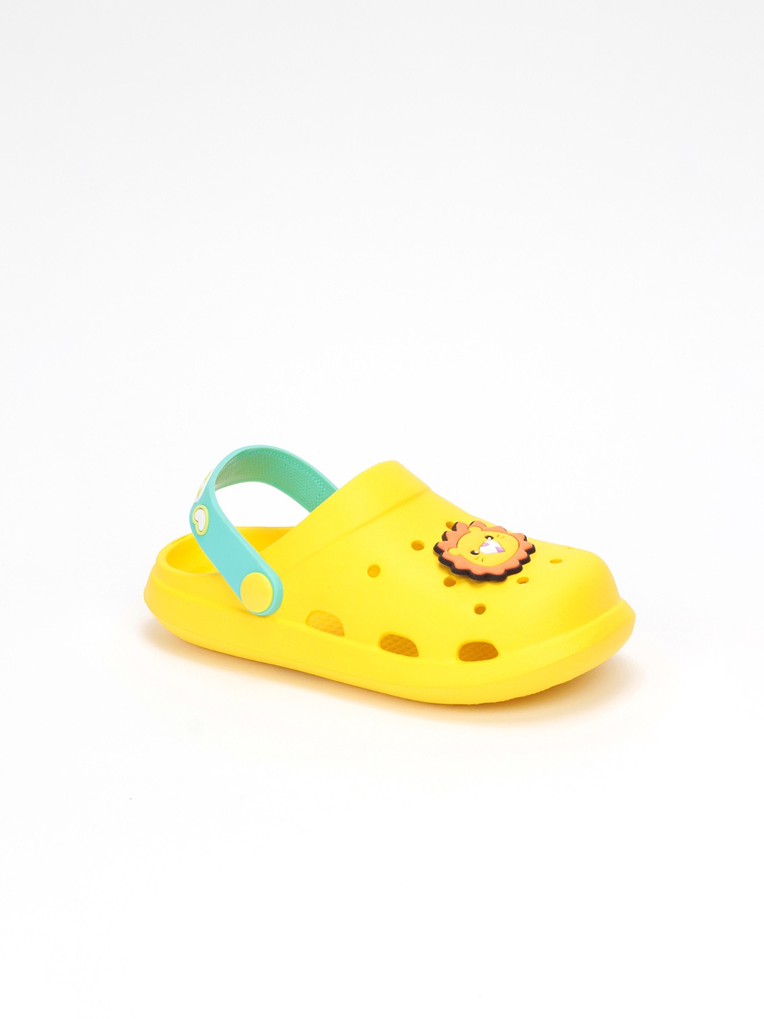 

Lil Lollipop Unisex Kids Yellow Clogs Sandals