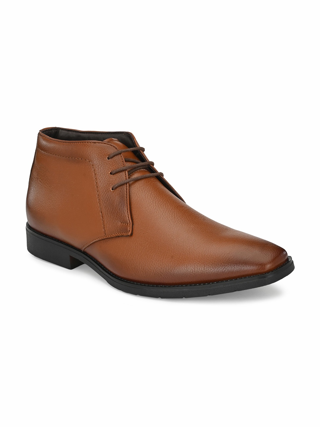 

Hitz Men Tan Brown Formal Derbys