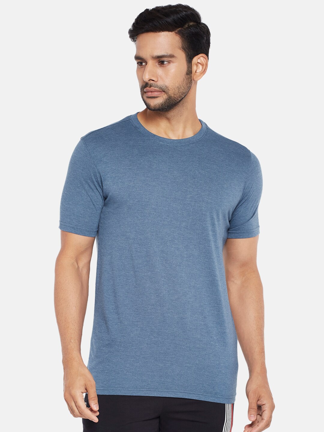 

BYFORD by Pantaloons Men Blue T-shirt