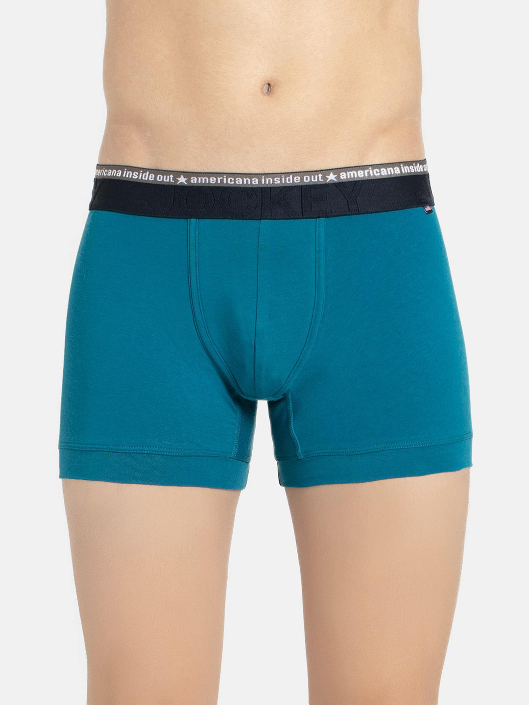 

Jockey Men Ultrasoft Trunk US60-0105, Teal