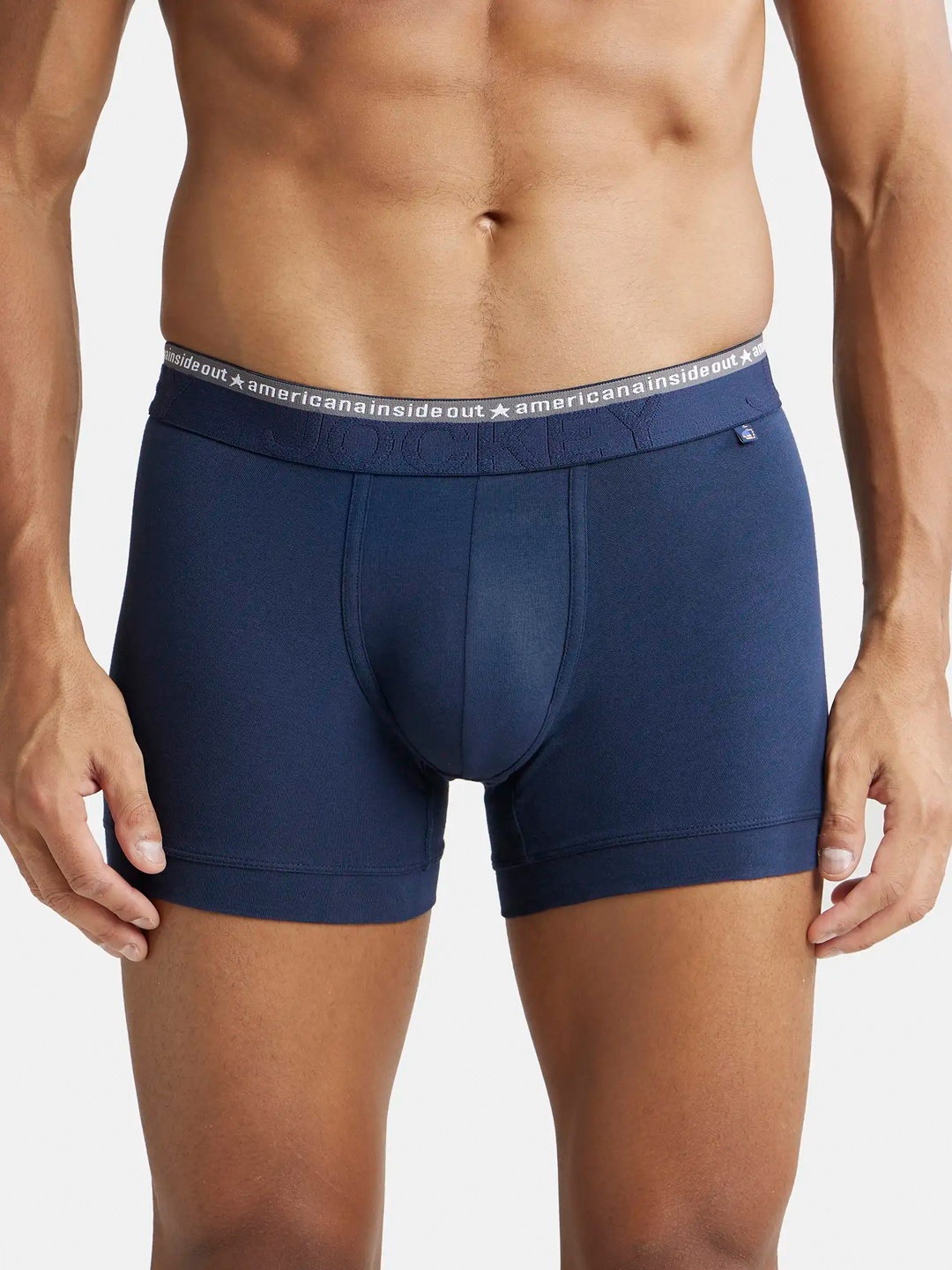 

Jockey Stretchable Trunk with Ultrasoft Waistband-US60, Navy blue