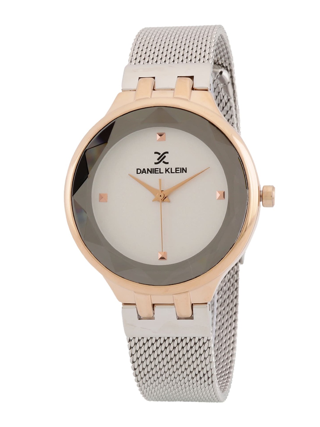 

Daniel Klein Women Silver-Toned Dial & Silver Toned Straps Analogue Watch DK.1.12780-3
