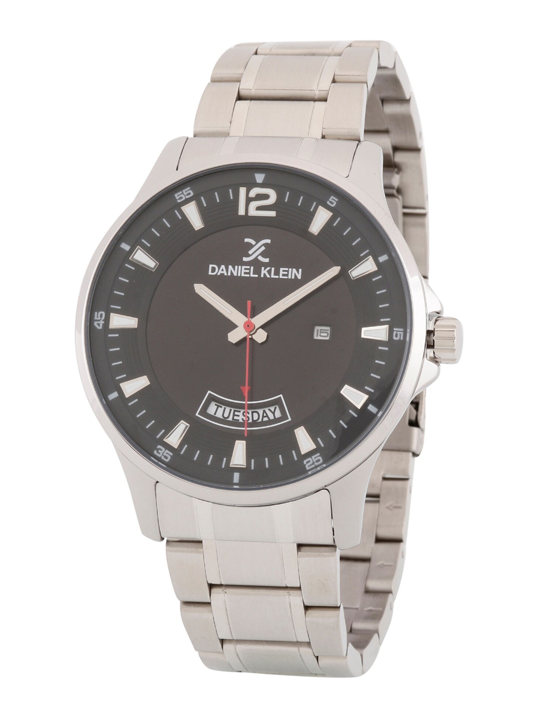 

Daniel Klein Men Black & Silver Bracelet Style Analogue Watch DK.1.12871-2