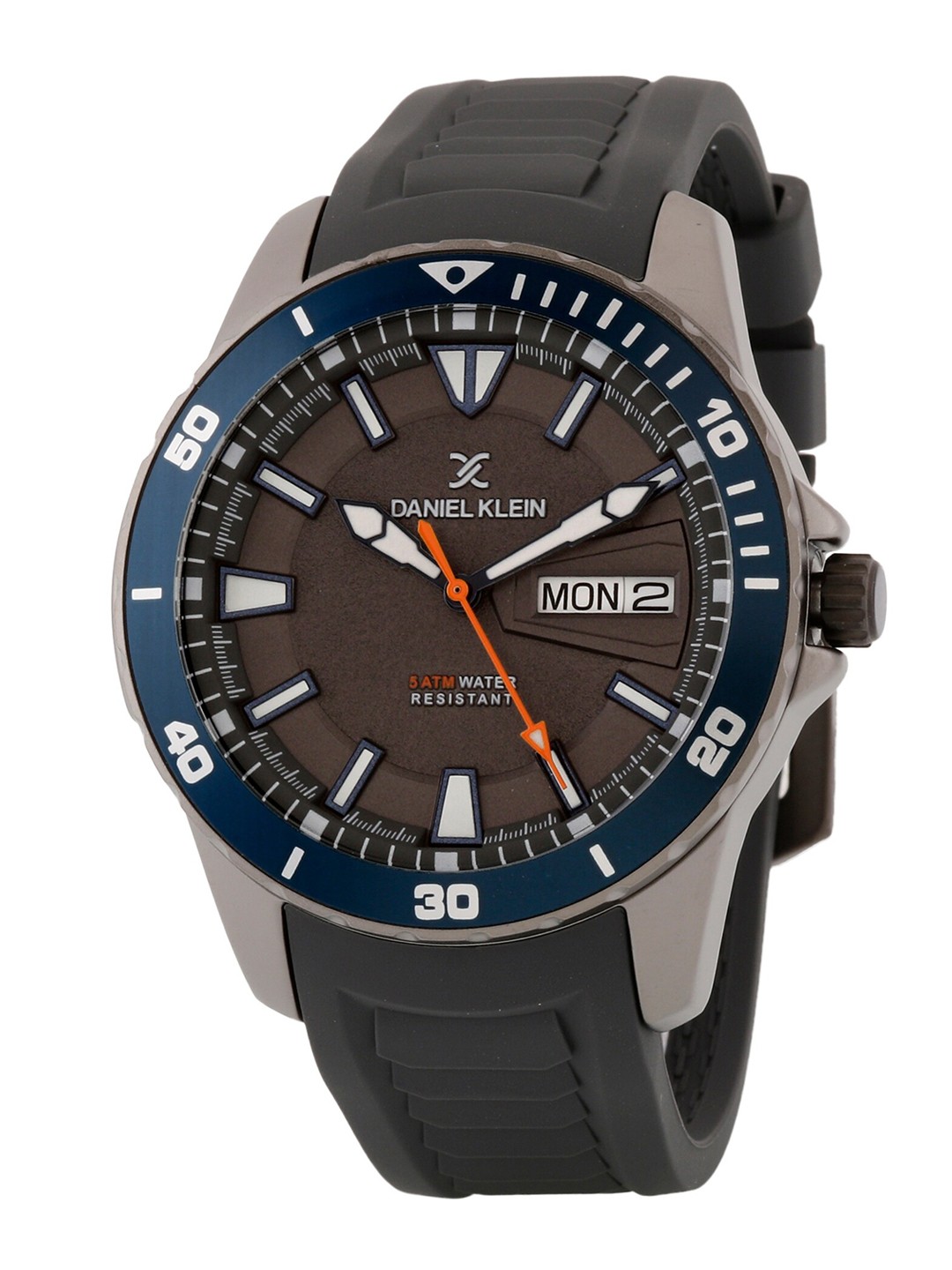 

Daniel Klein Men Grey Dial & Grey Straps Analogue Watch DK.1.12812-4