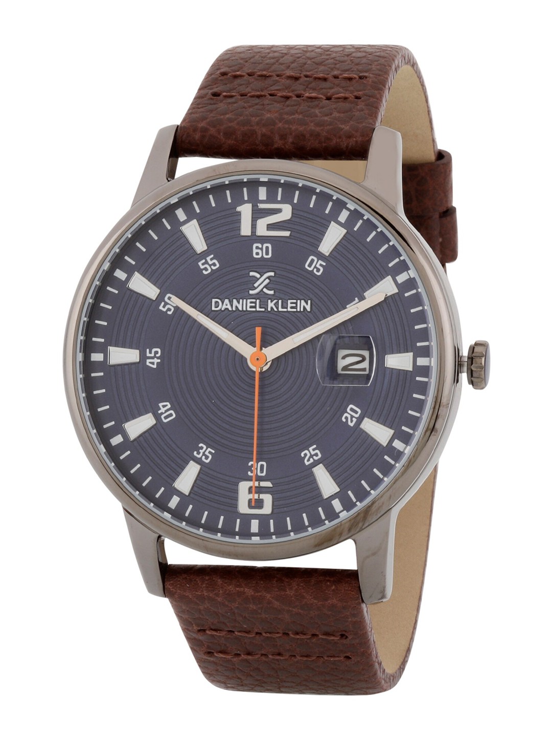 

Daniel Klein Men Blue Dial & Brown Leather Straps Analogue Watch - DK.1.12835-5-Blue