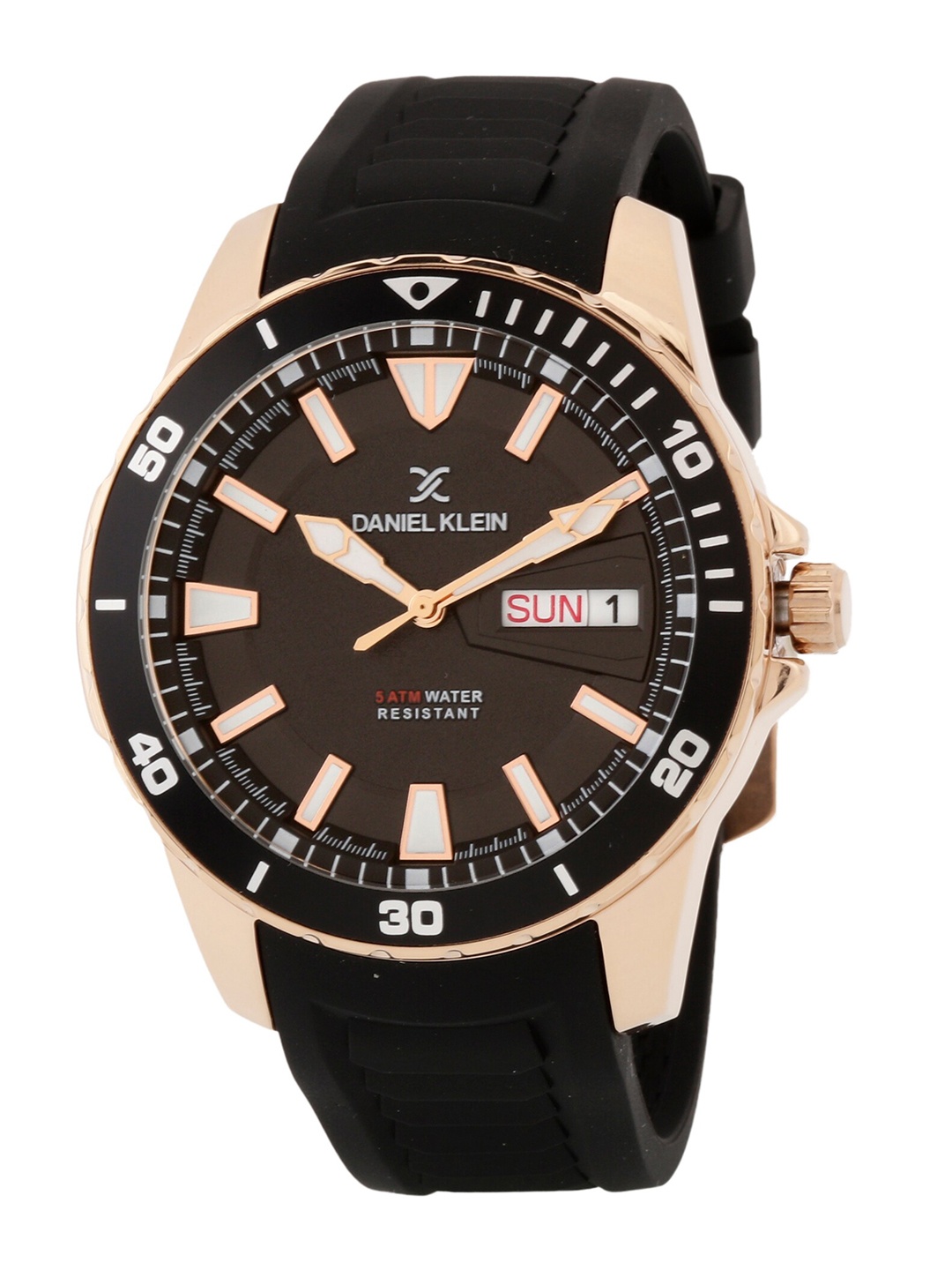 

Daniel Klein Men Black Printed Dial & Black Straps Analogue Watch