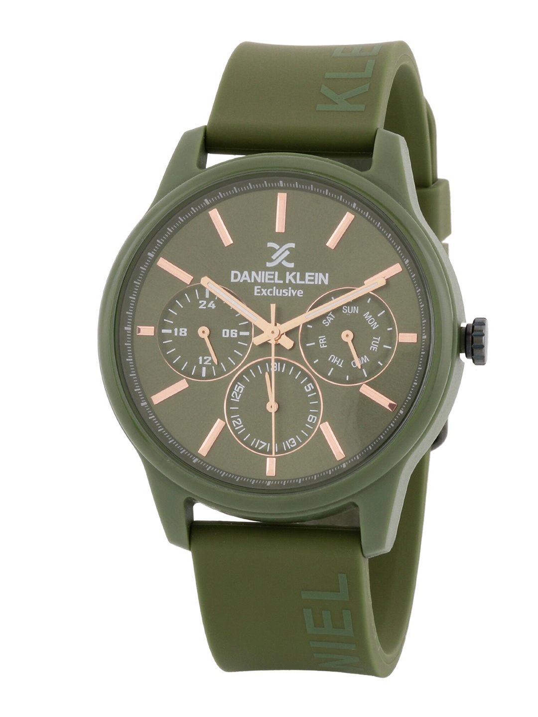 

Daniel Klein Men Green Dial & Green Straps Analogue Watch - DK.1.12868-6