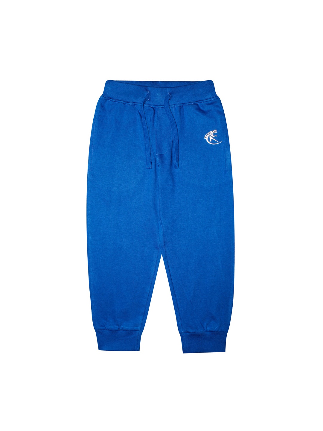 

KiddoPanti Kids Blue Solid Pure Cotton Joggers