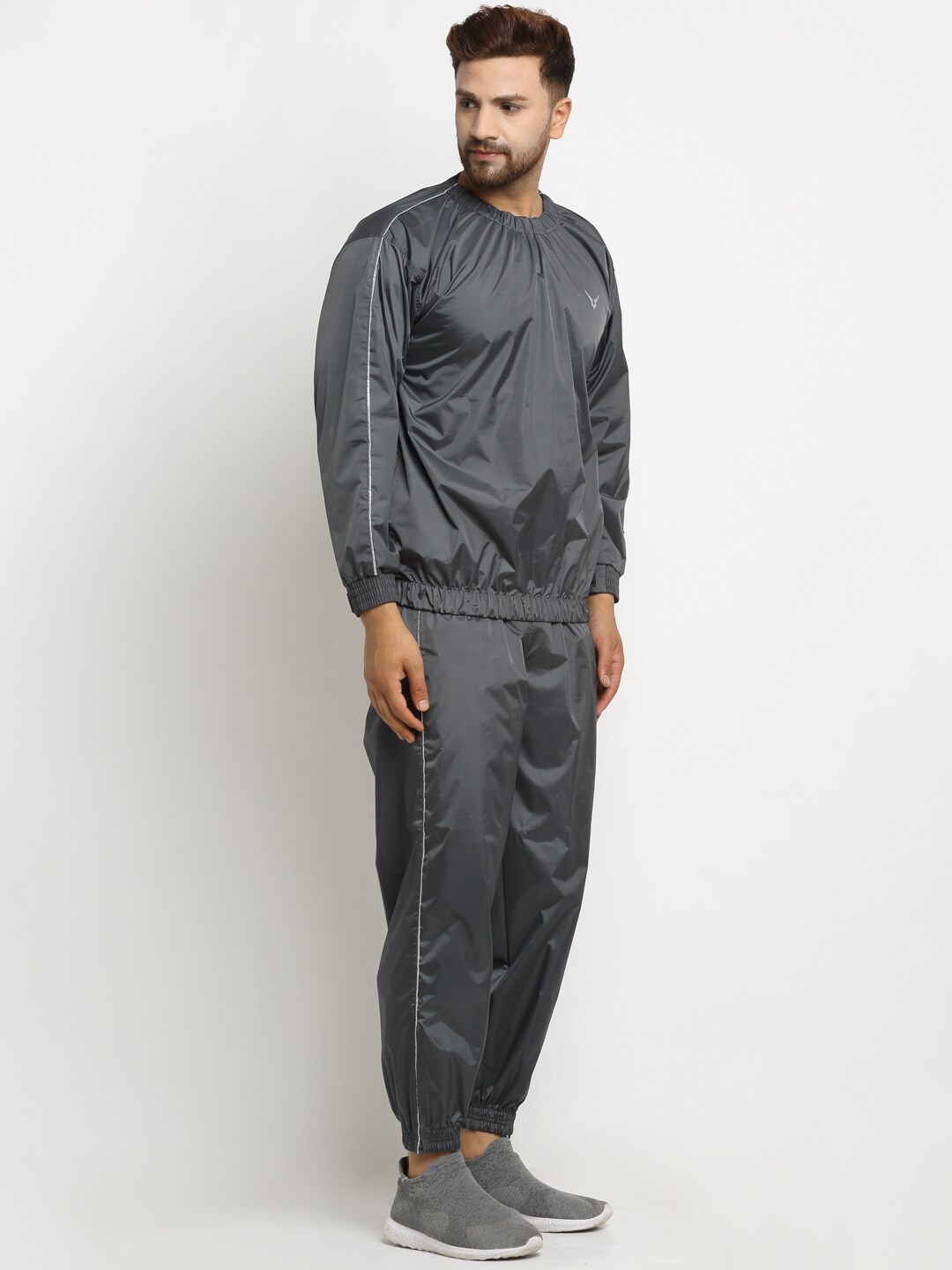 

Invincible Unisex Lightweight Pro Sauna Suit, Grey