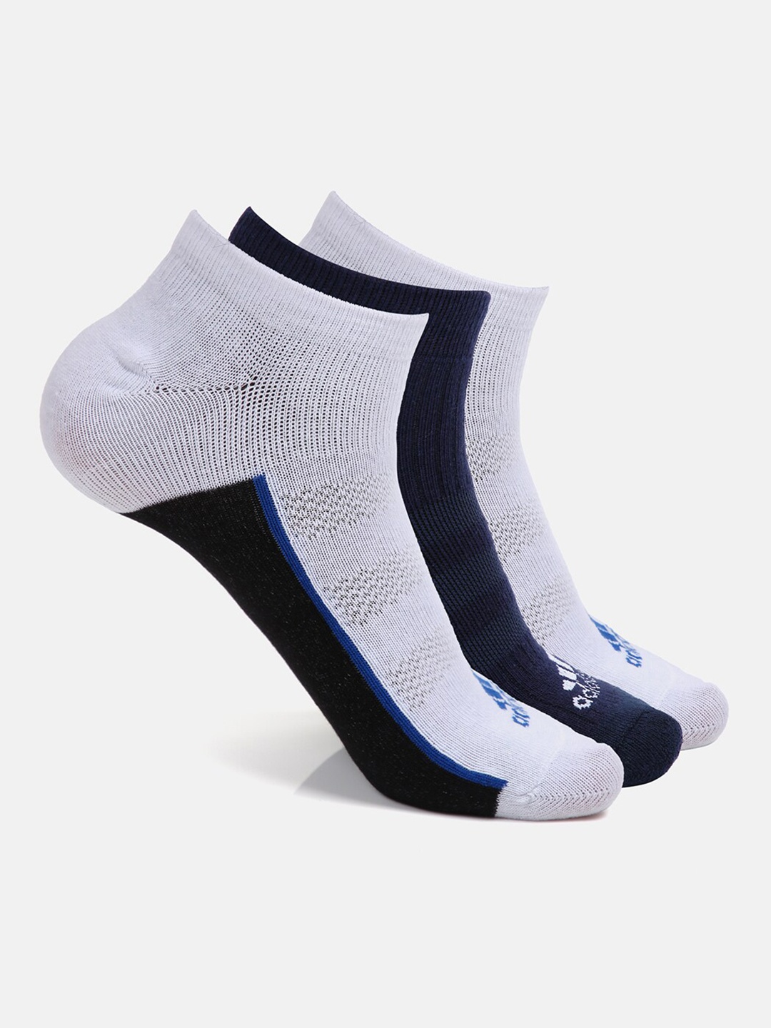 

ADIDAS Men Pack Of 3 Assorted Ankle-Length Socks