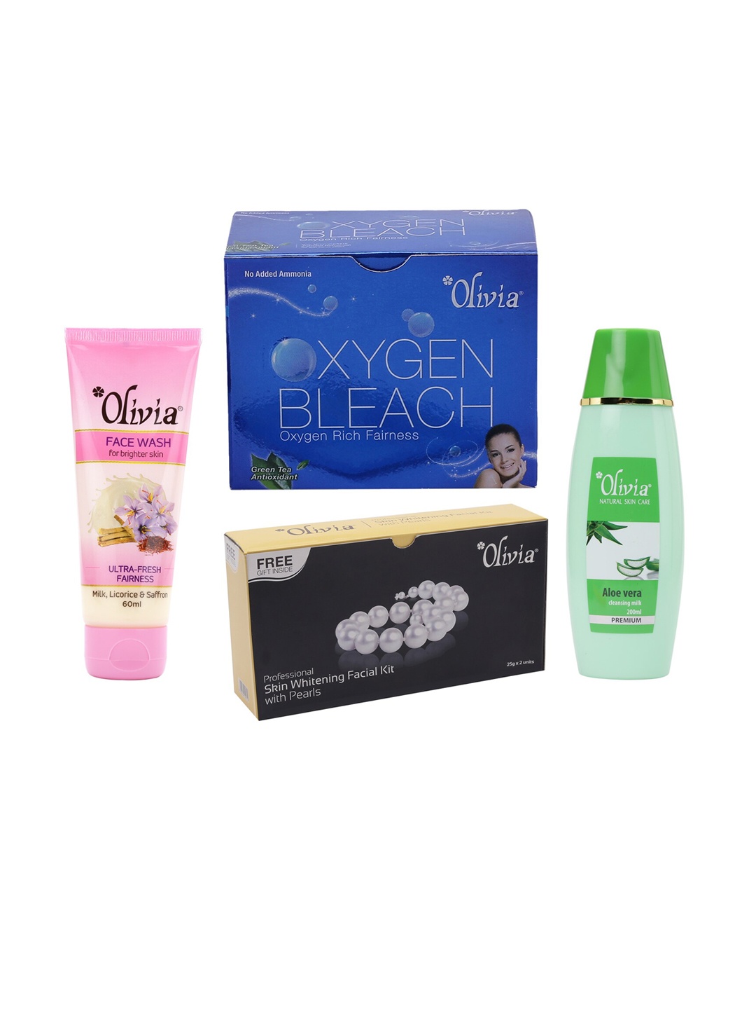 

Olivia Fairness Treatment Kit For All Types Of Skin, Multi