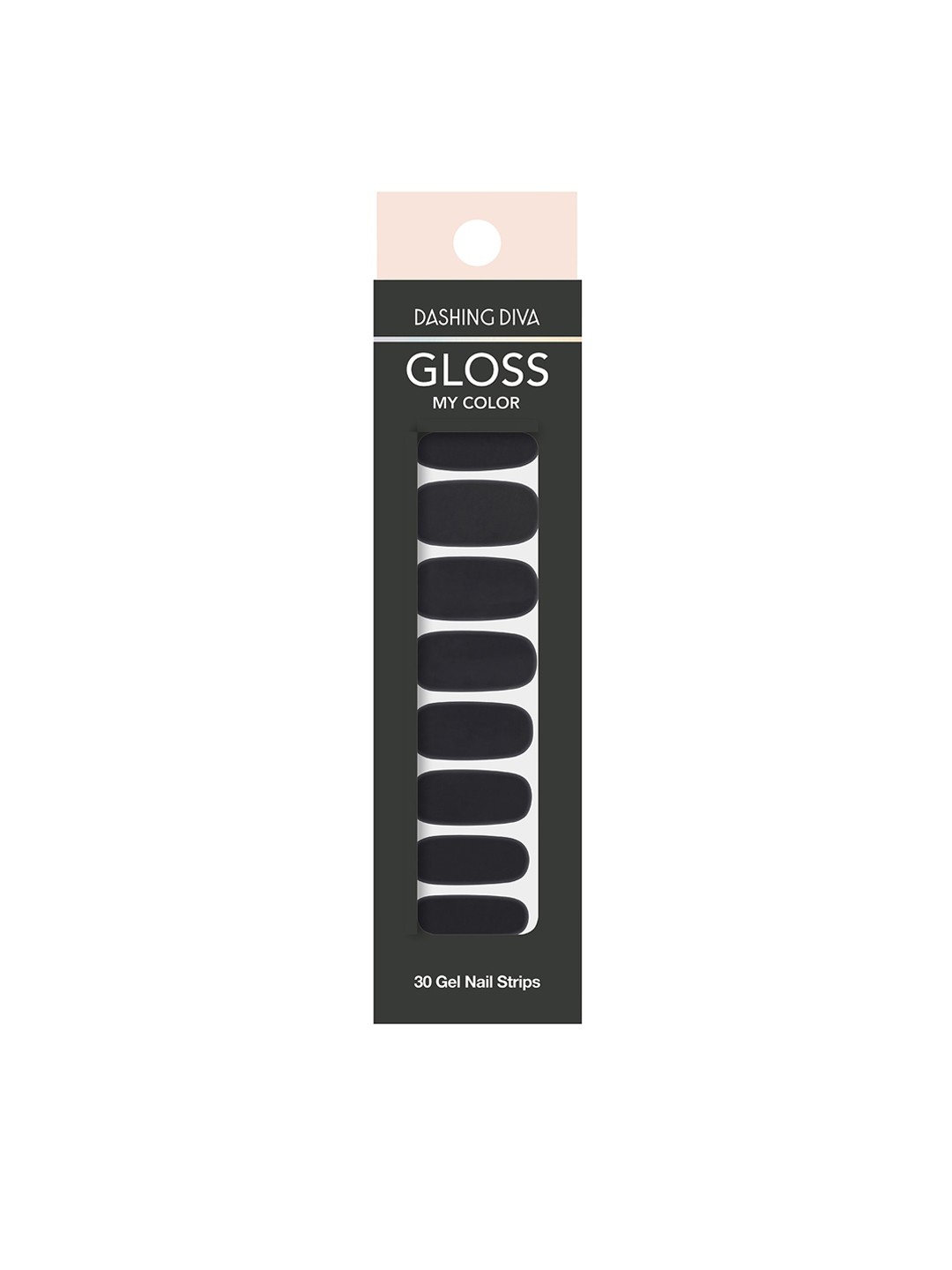 

Dashing Diva MAGICPRESS Black Edge Nails