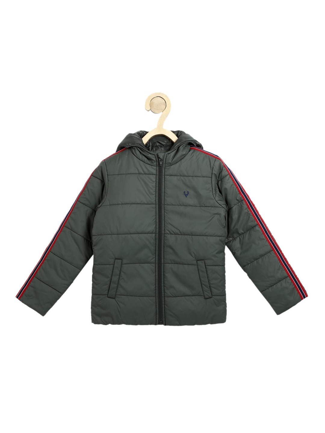 

Allen Solly Junior Boys Olive Green Padded Jacket