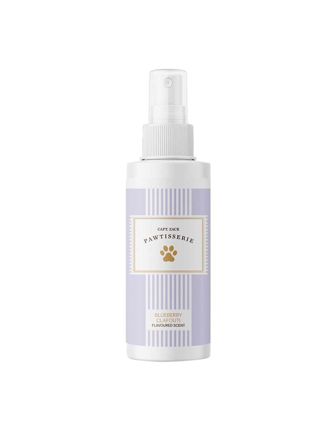 

Captain Zack Blueberry Clafouti Dessert Inspired Flavoured Scent For Dogs & Cats - 100ml, Transparent