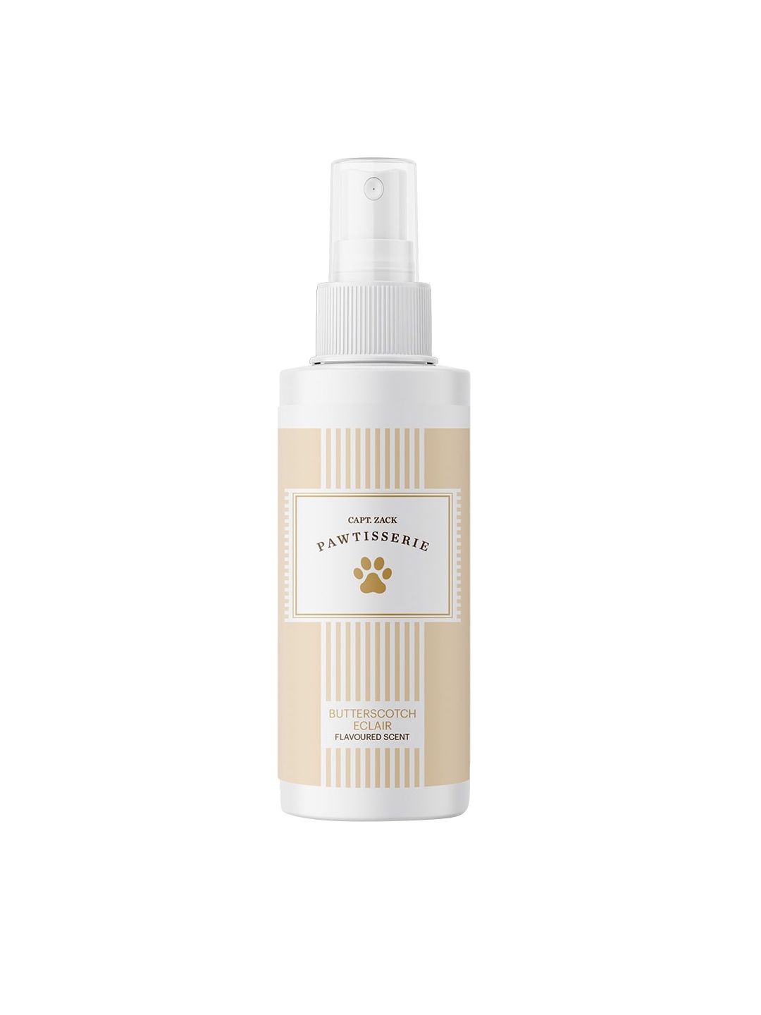 

Captain Zack Butterscotch Eclair Flavoured Pet Perfume 50ml, Transparent