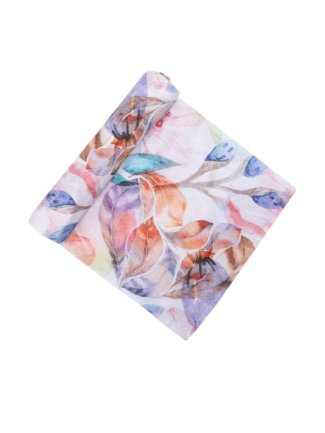 

Softsens Multicoloured Super Soft Muslin Swaddle, Multi