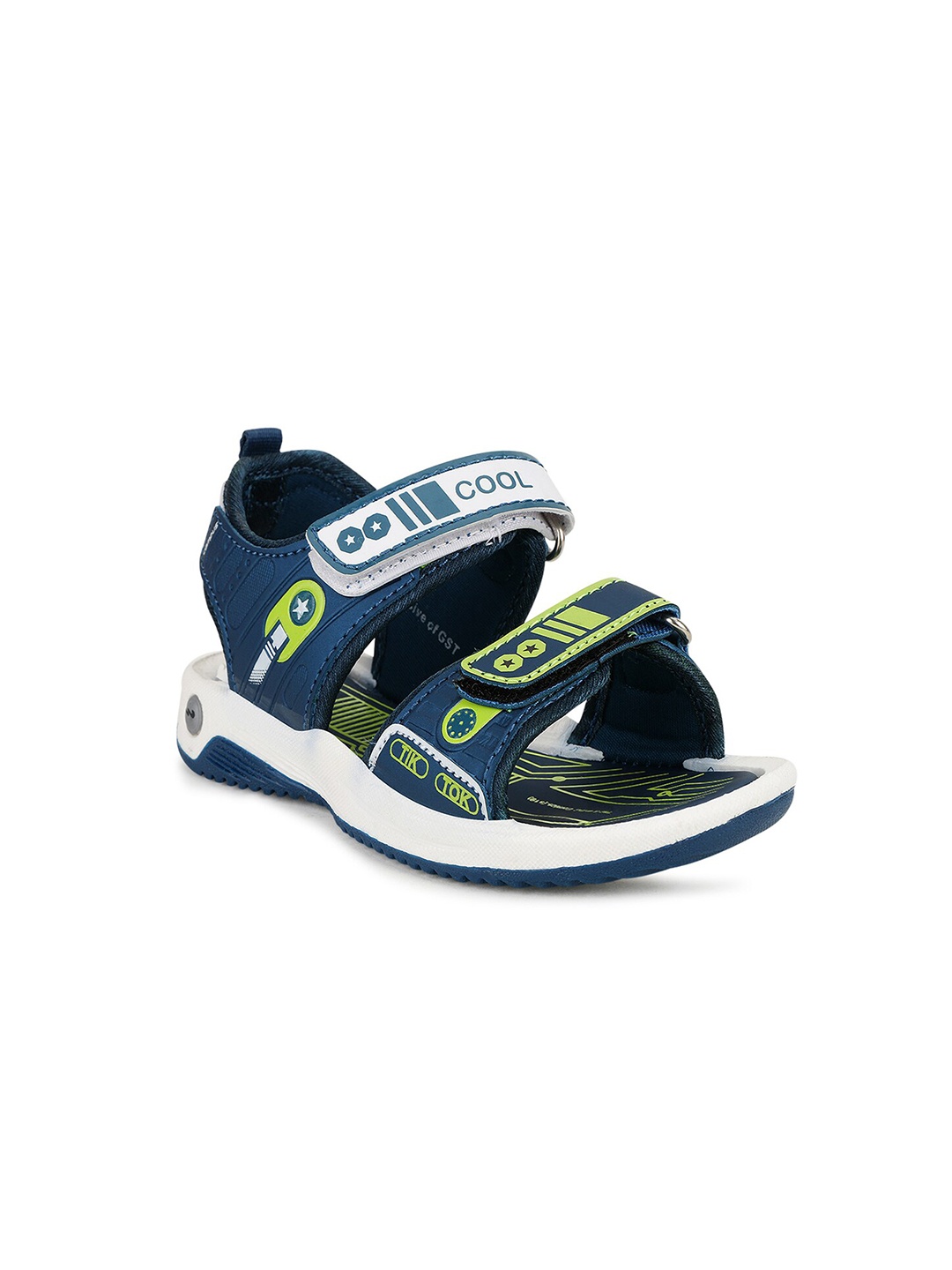 

Campus Unisex Kids Turquoise Blue & Green Comfort Sandals