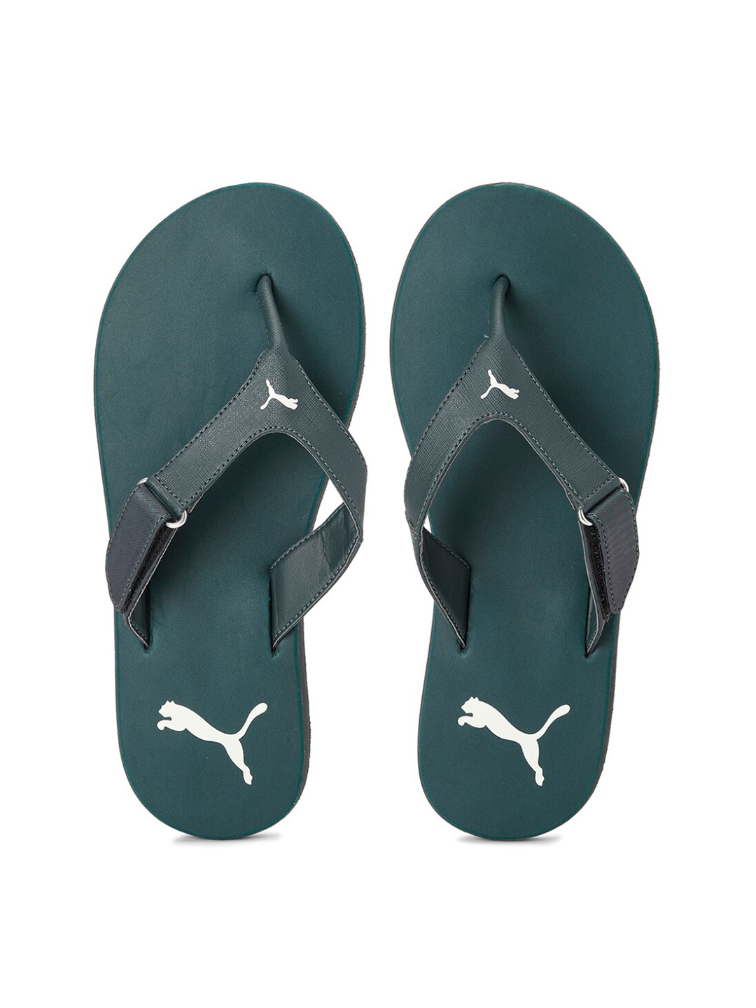

Puma Men Green Colourblocked Thong Flip-Flops
