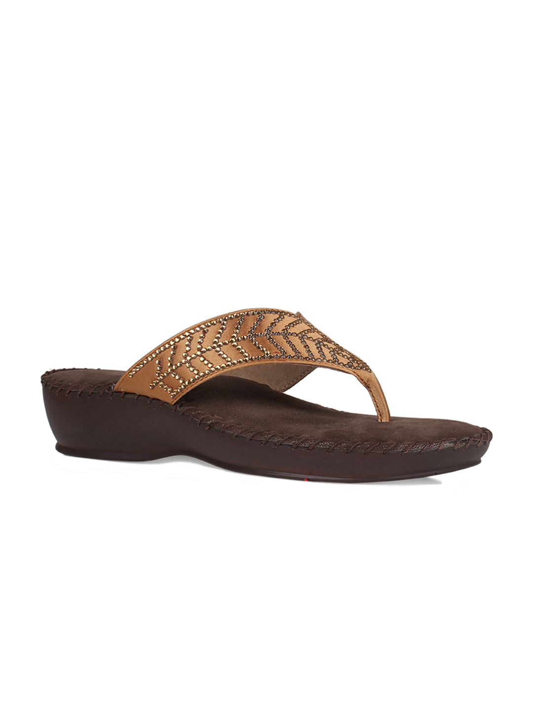 

Rocia Women Gold-Toned Embellished Sandals