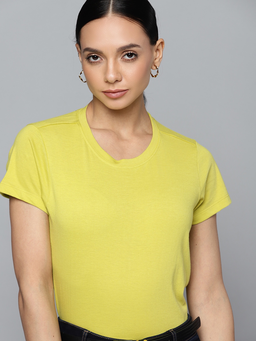 

Chemistry Women Lime Green T-shirt