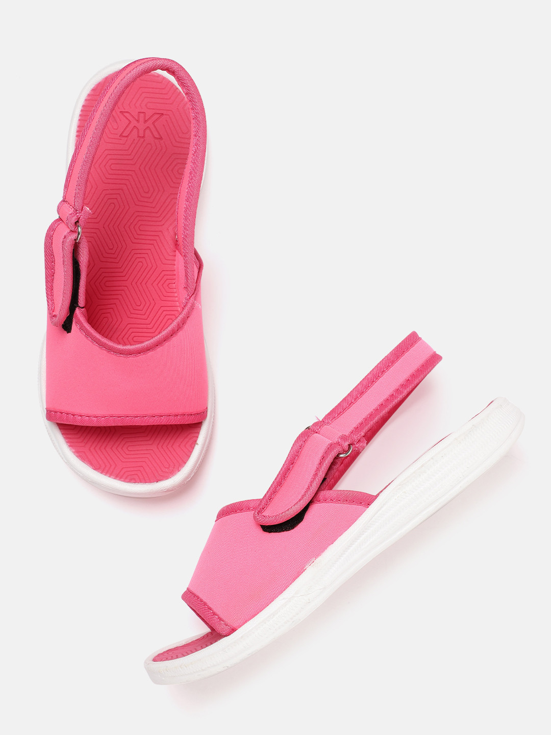

Kook N Keech Women Pink Solid Open Toe Flats