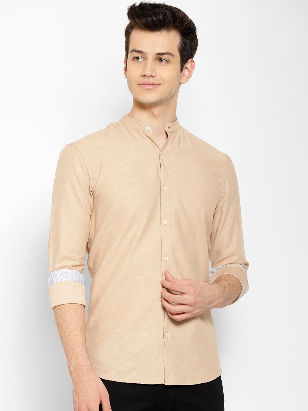 

cape canary Men Beige Casual Shirt