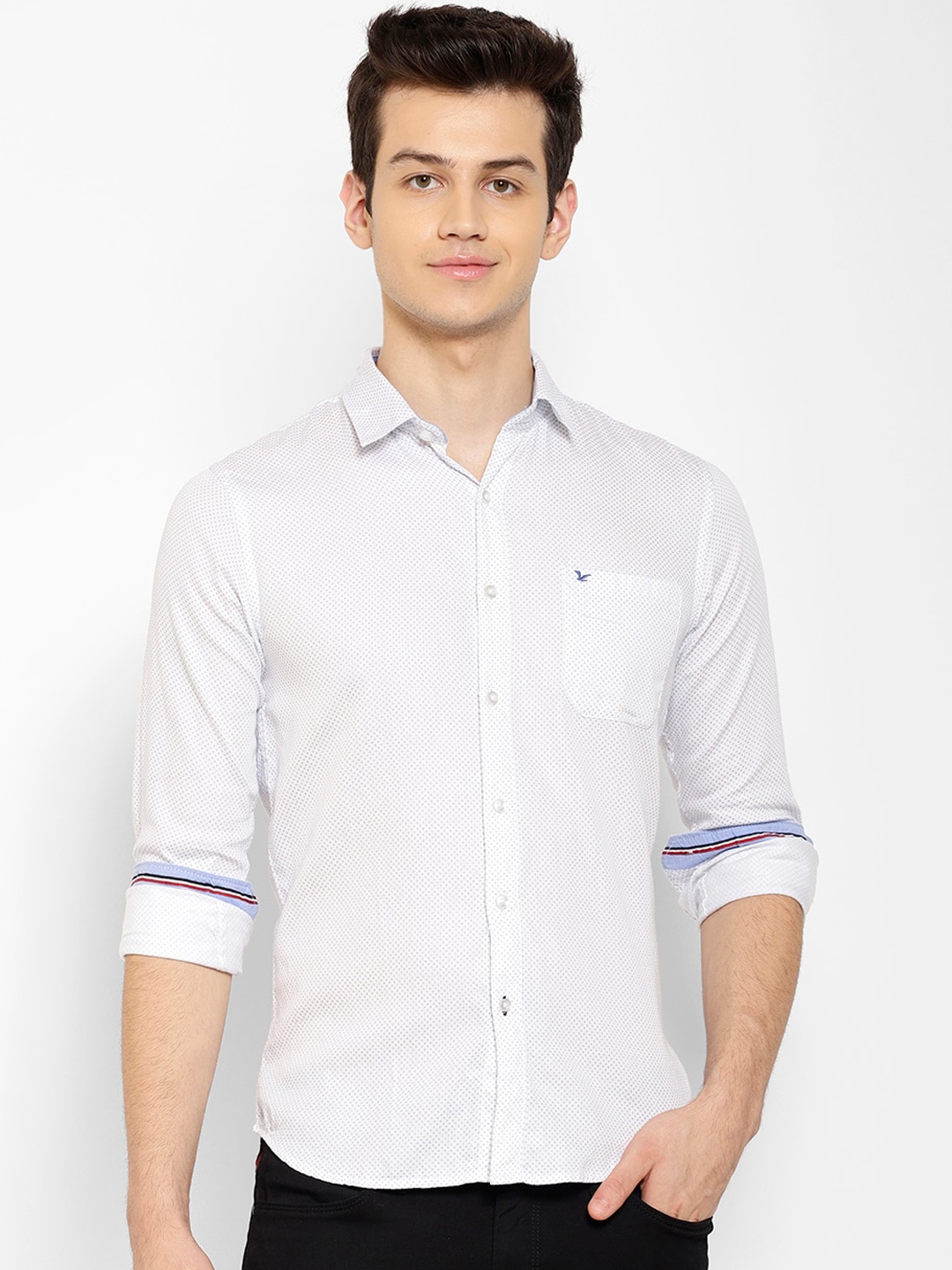

cape canary Men White Casual Shirt