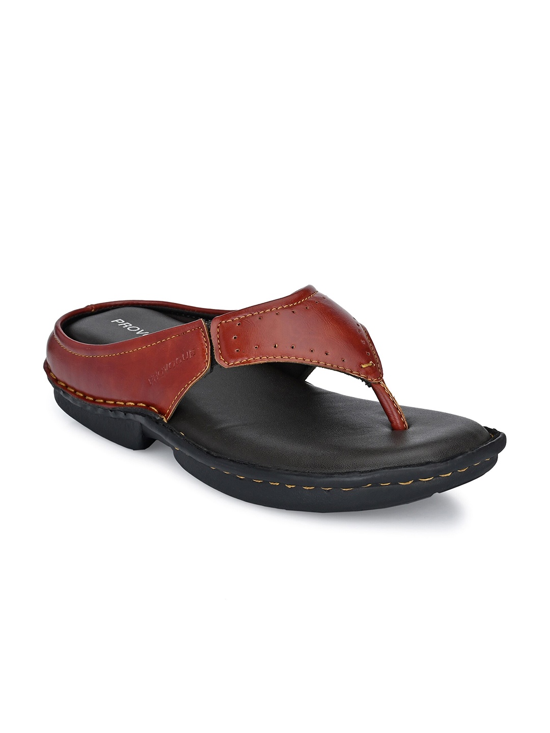 

Provogue Men Maroon & Black Comfort Sandals