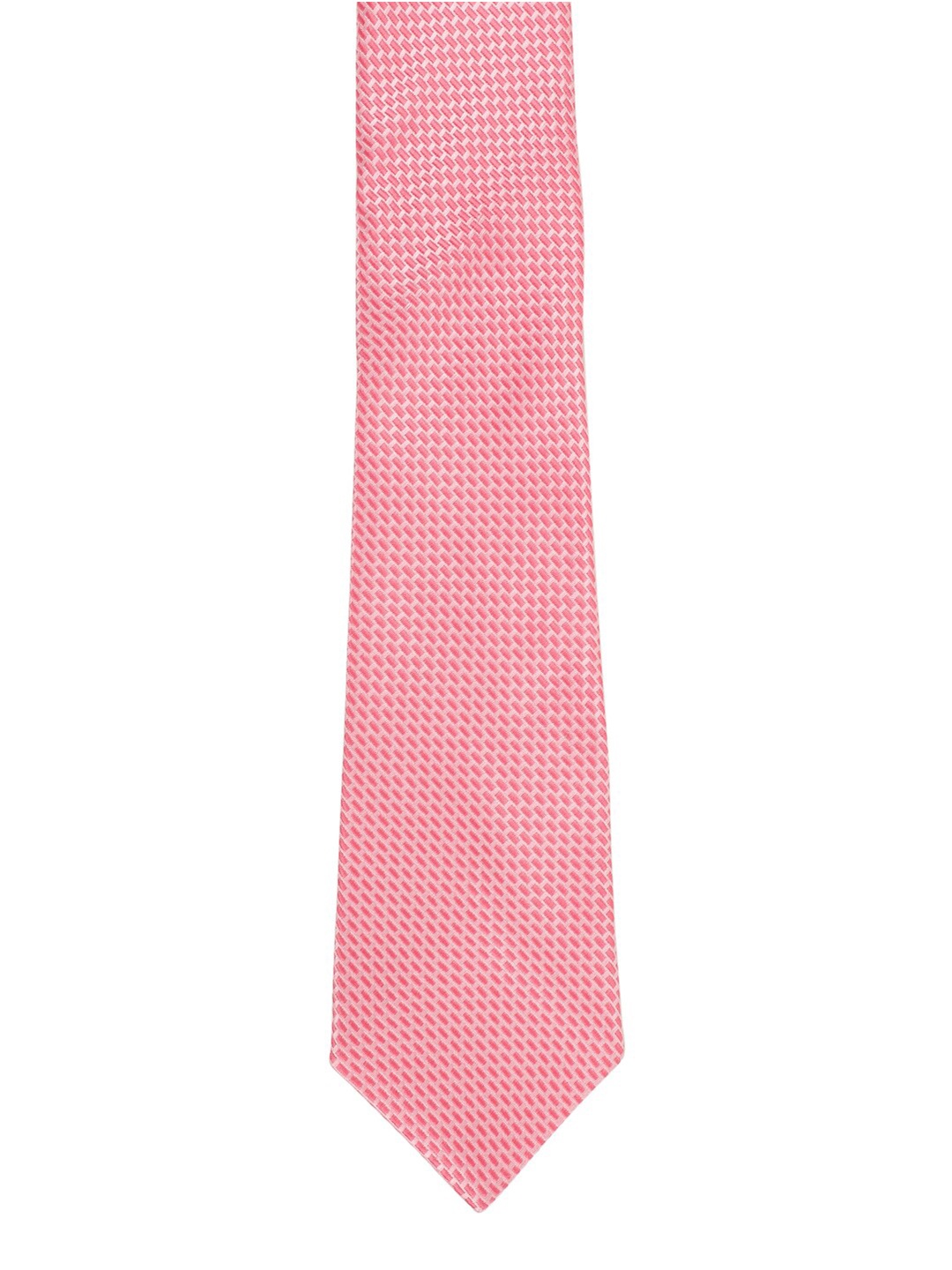 

Alvaro Castagnino Men Pink Printed Broad Tie