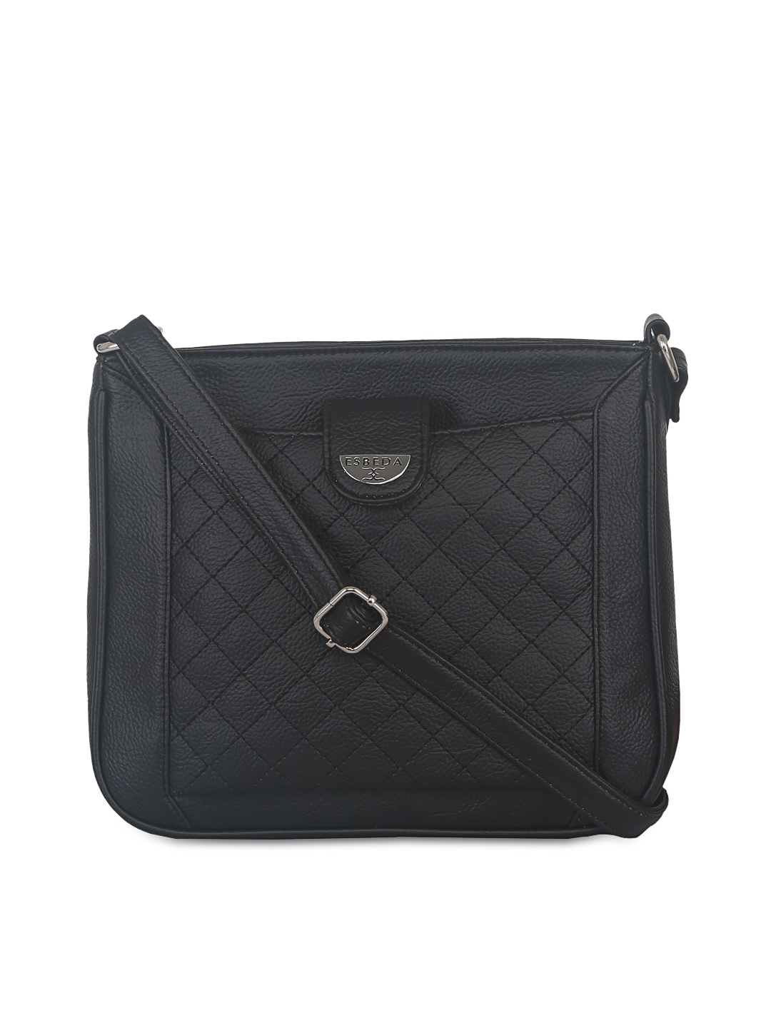 

ESBEDA Black Quilted Sling bag