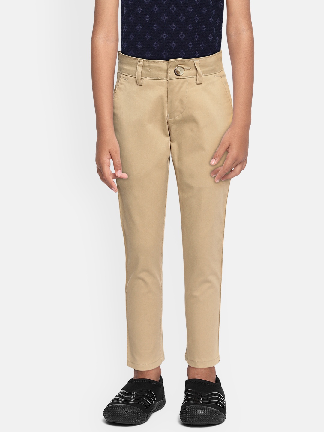 

Urbano Juniors Boys Beige Slim Fit Chinos Trousers