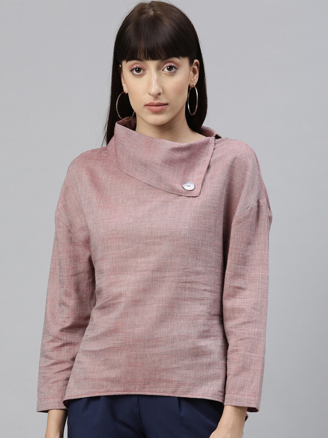 

RAREISM Mauve Regular Top