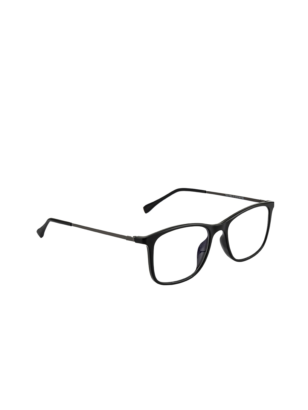 

Ted Smith Unisex Black Full Rim Square Frames TS-310_C1