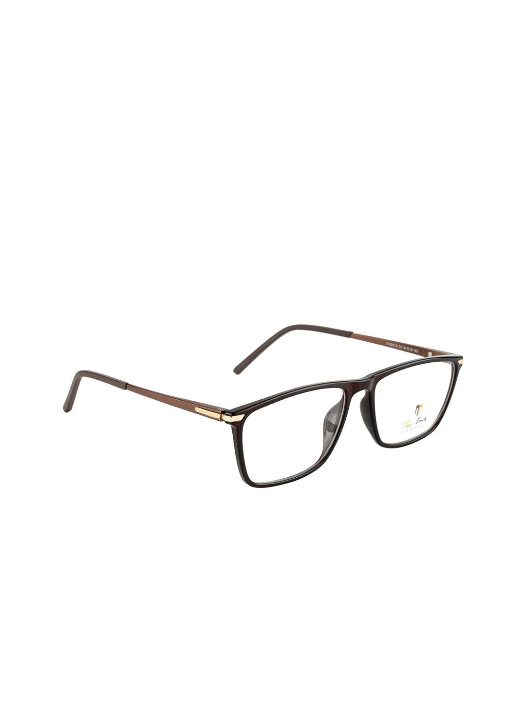 

Ted Smith Unisex Brown Full Rim Wayfarer Frames Eyeglasses