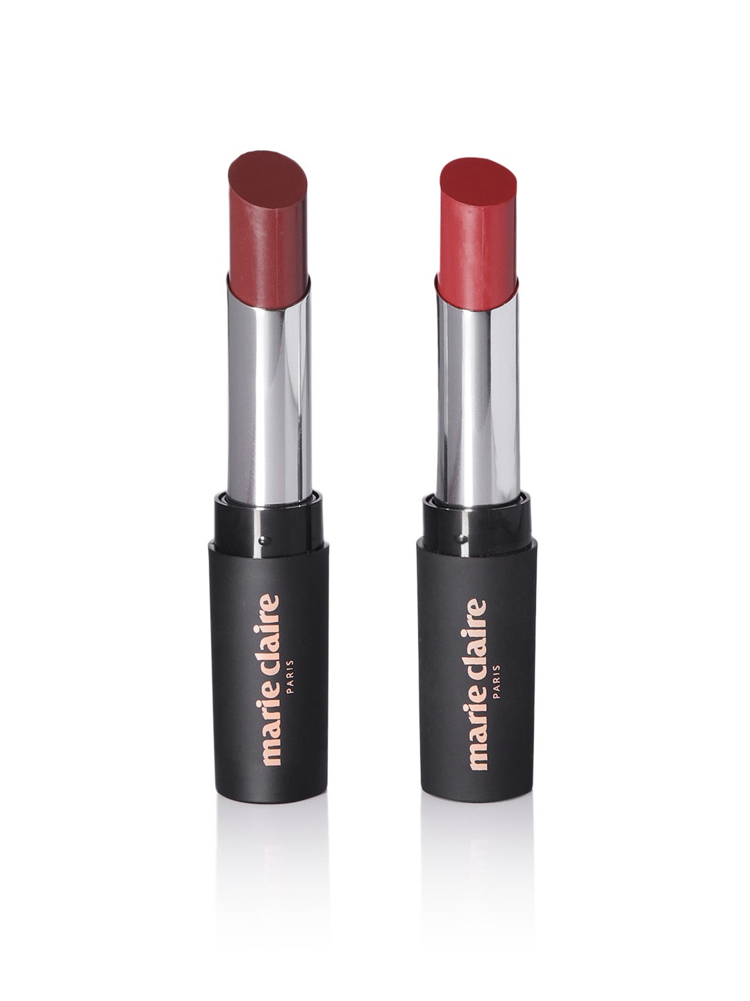 

Marie Claire Set of 2 Matte My Match Lipstick, Maroon