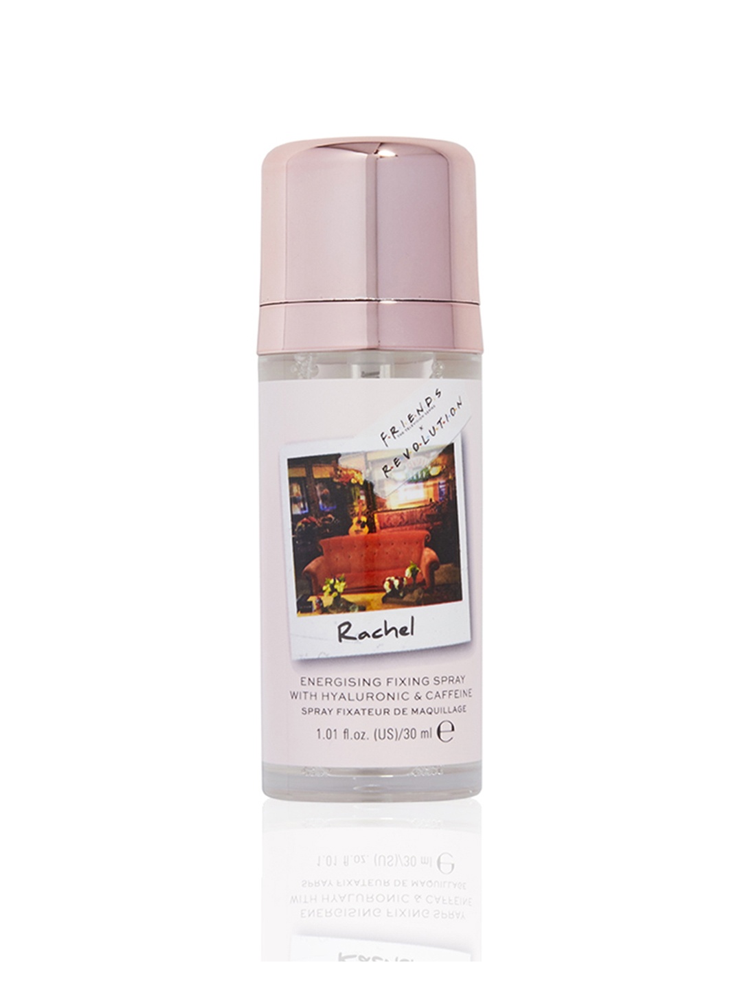 

Makeup Revolution London X Friends Mini Fixing Spray Rachel 30 ml, Transparent
