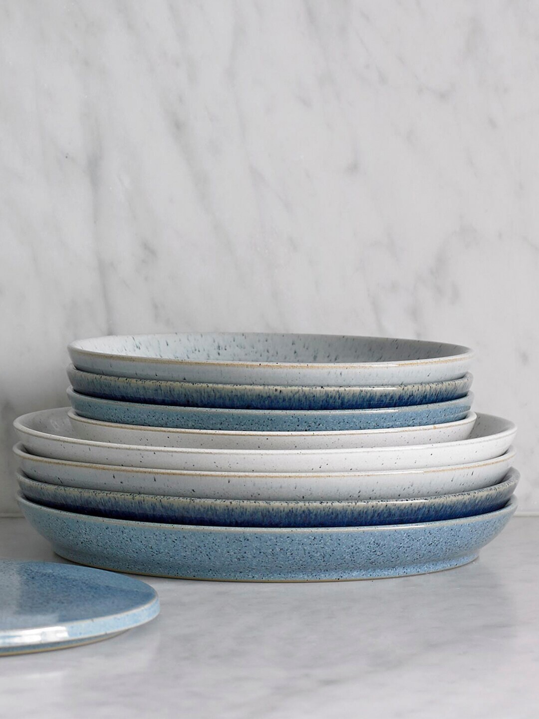 

Denby Printed Plate, White