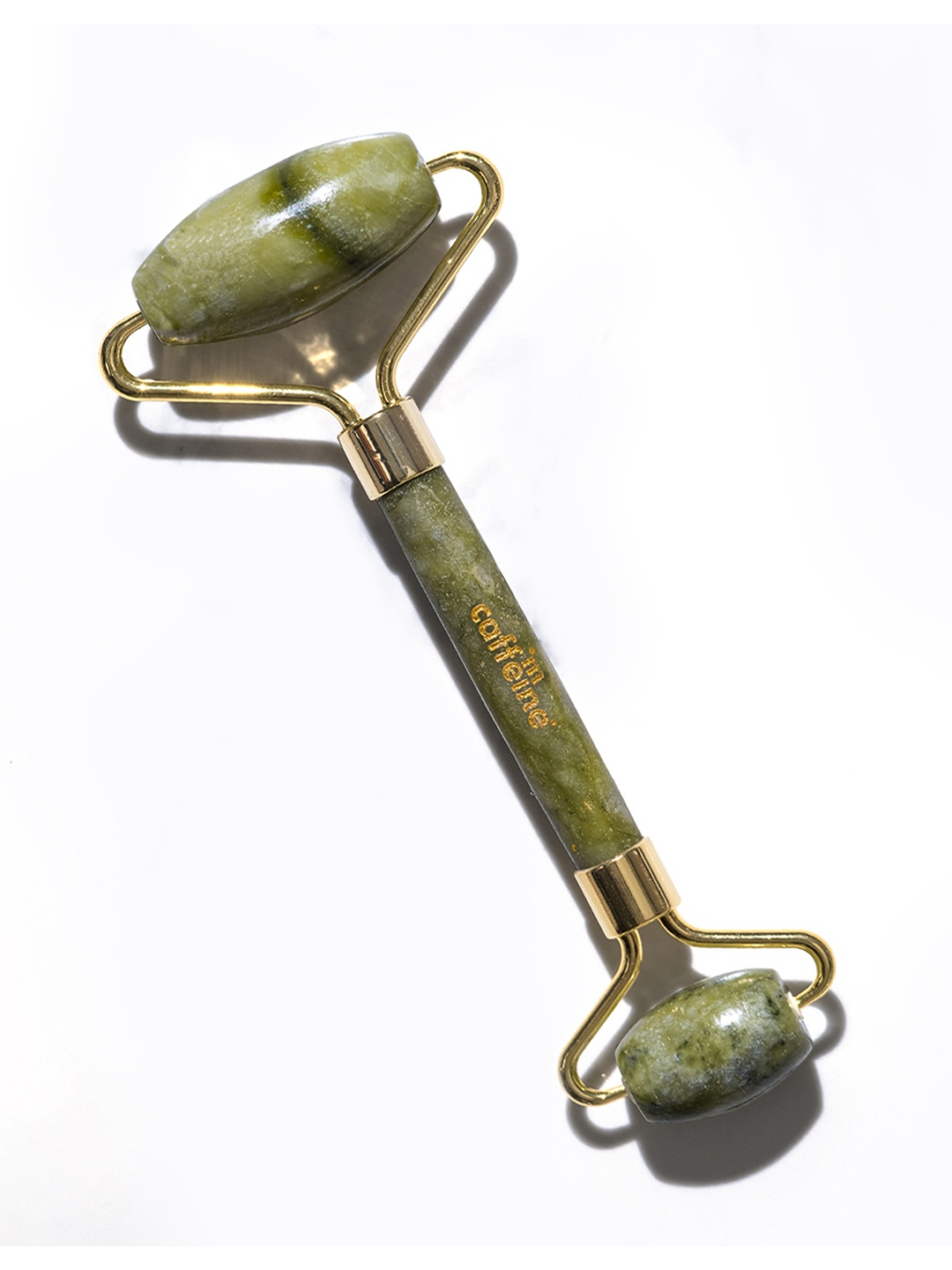 

MCaffeine Sustainable Jade Roller - Face Massager, Green