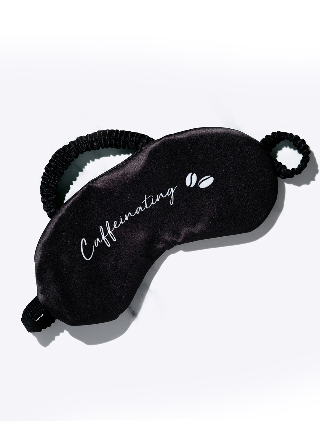 

MCaffeine Black Sustainable Mulberry Silk Eye Mask