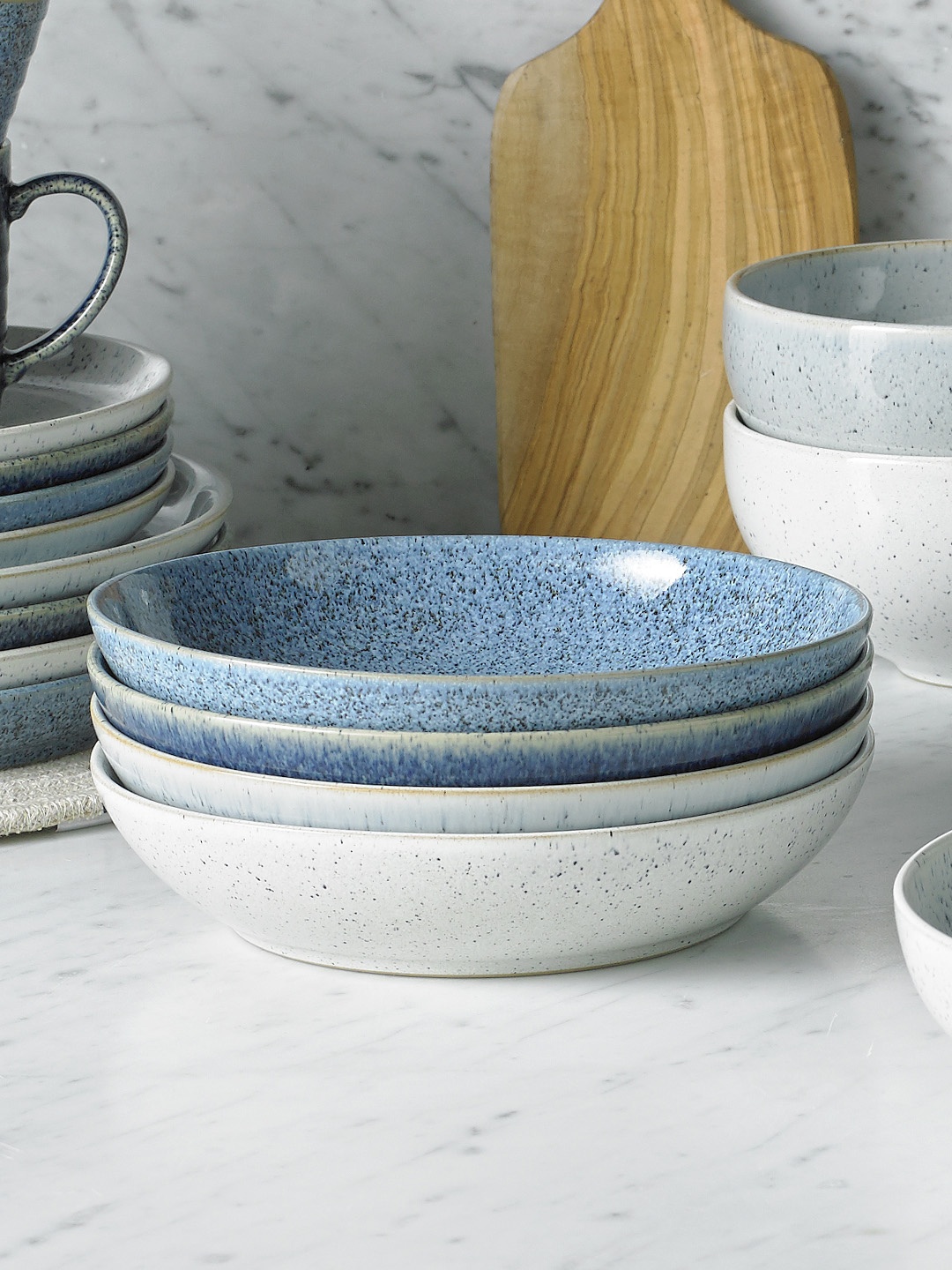 

Denby Blue Handcrafted Stoneware Glossy Bowl