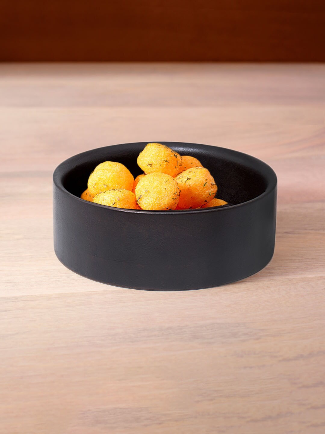 

ellementry Coffee Brown Wood Matte Nut Bowl