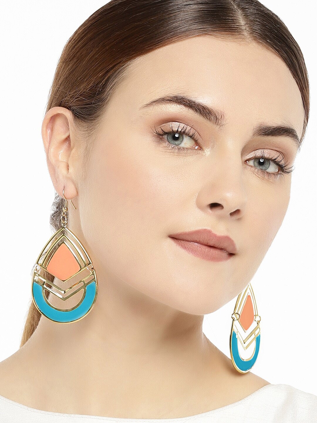 

Blisscovered Multicoloured Contemporary Drop Earrings, Multi