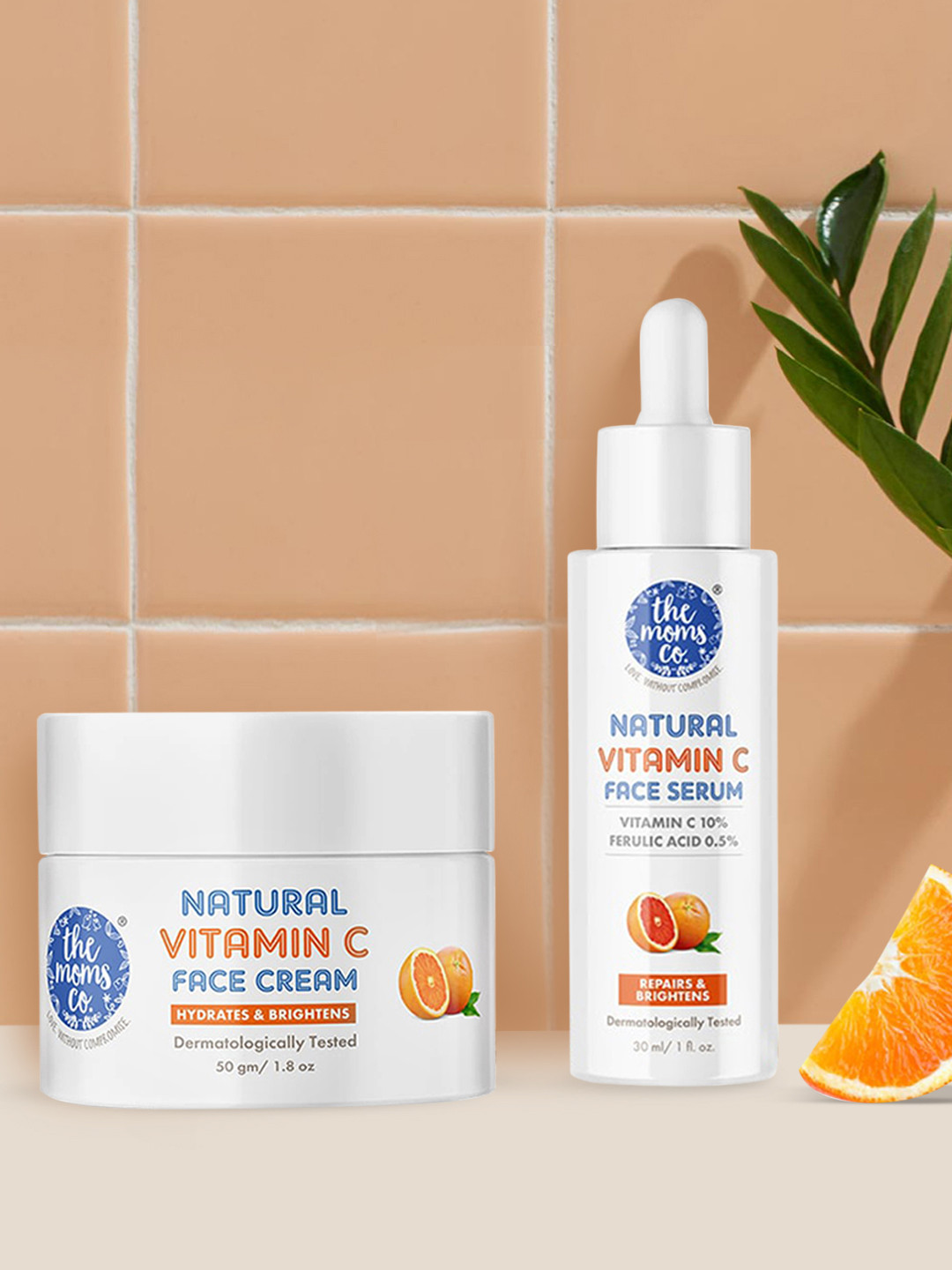 

The Moms Co. Natural Vitamin C Repair Combo, White