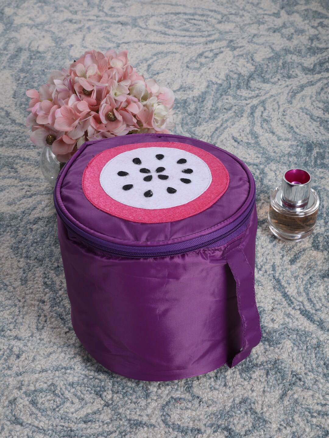 

My Gift Booth Purple & White Nylon Dragon Fruit Travel Pouch
